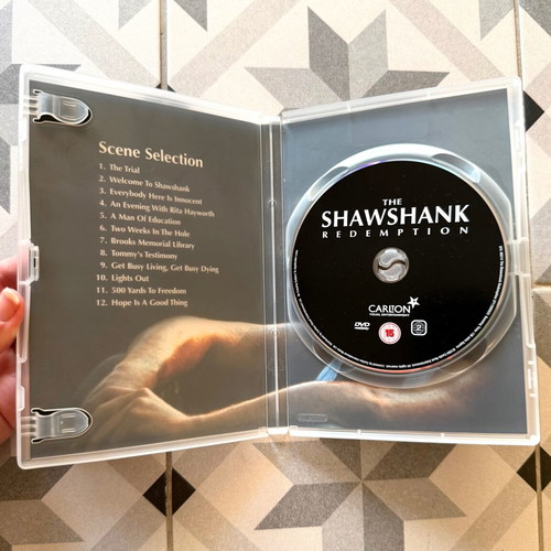 The Shawshank Redemption DVD like new, English subtitles