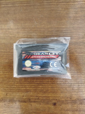 Top Gear GT Championship Game Boy Advance cartridge, original PAL/EUR