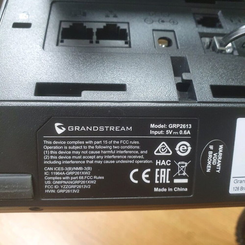 Grandstream GRP2613 Carrier-Grade IP Phone like new (PoE)