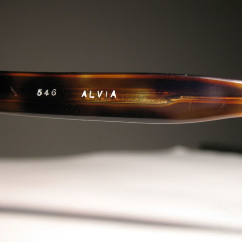 Alvia vintage women's sunglasses used, tortoiseshell frame