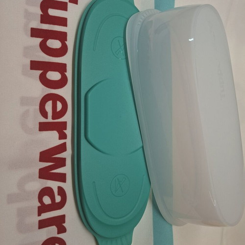 Tupperware salami container new with ventilation holes