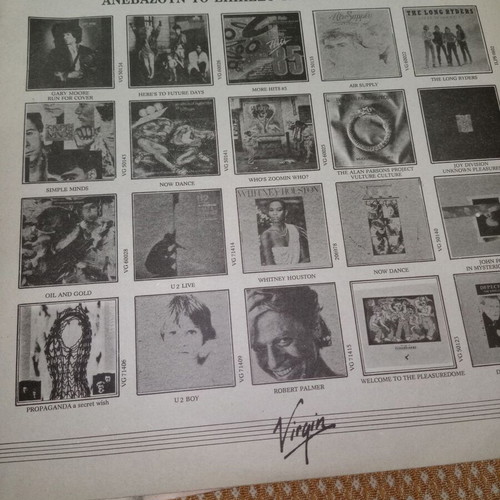 Simple Minds Once Upon a Time vinyl record, Greek edition 1985
