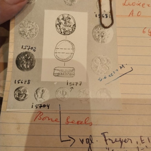 Archaeological diary used with 45+ excavation archives from Sparta and other areas