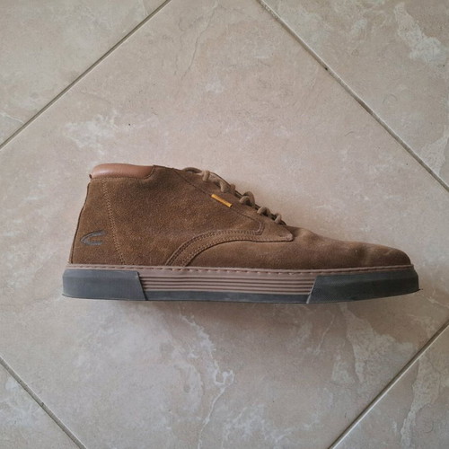 Men's brown boots Camel Active like new, size 45, suede leather