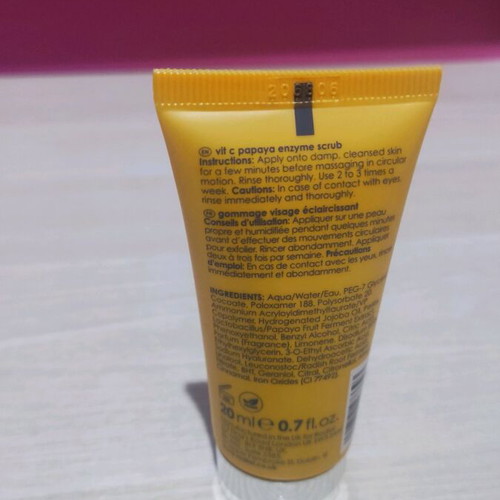 Rodial Papaya Enzyme Scrub face 20ml new