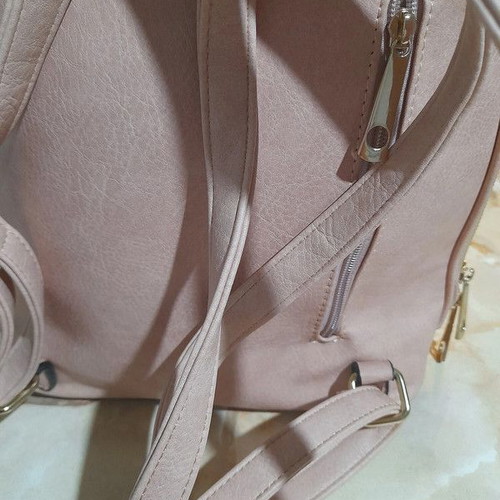 Women's backpack and handbag salmon like new