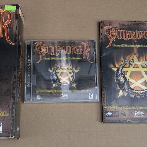 Soulbringer PC CD-ROM like new, Big Box