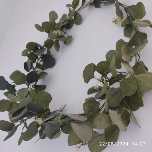 IKEA artificial eucalyptus garland like new