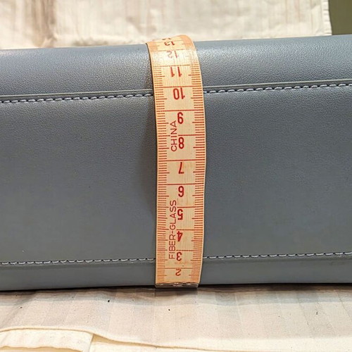Badura shoulder bag like new, blue faux leather