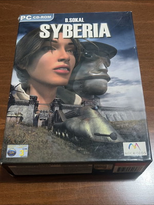 Syberia PC Big Box rare edition like new