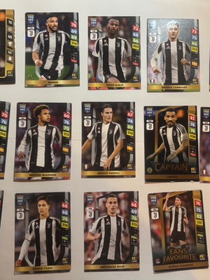 Συλλεκτικές κάρτες ποδοσφαίρου FIFA Panini 2025 σε άριστη κατάσταση, 38 τεμάχια