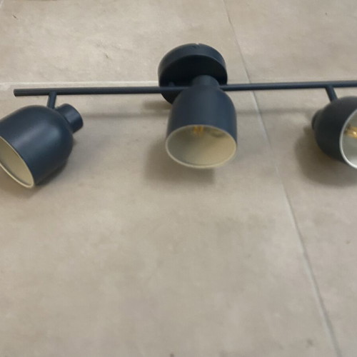 Set of 4 ceiling lights like new, Boho and industrial style