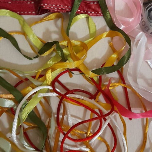 Ribbons used, pack
