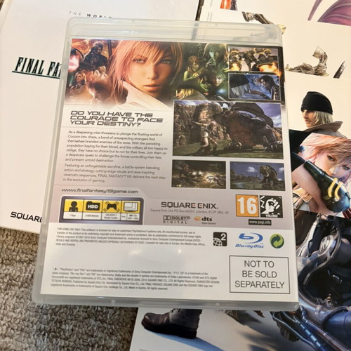 Final Fantasy XIII Limited Collector's Edition PS3 game bundle, Square Enix