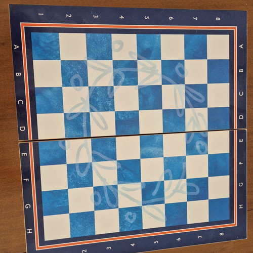 Olympic Games Athens 2004 Backgammon and Chess Set like new