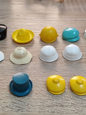 Playmobil vintage καπέλα μεταχειρισμένα, πακέτο