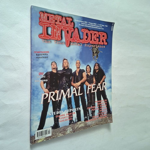 Metal Invader magazine issue 52, 2001