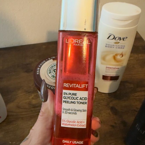 Set of 6 used skincare products