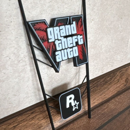 GTA VI Inspired Cover for PS5 3D Printed Decorative Accessory made to order