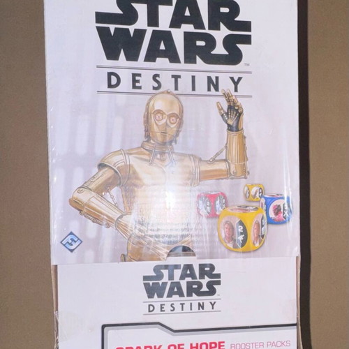 star wars destiny spark of hope booster box Unlimited Ashes the Empire (ASH) Display Star Wars Star Wars Destiny: Spark
