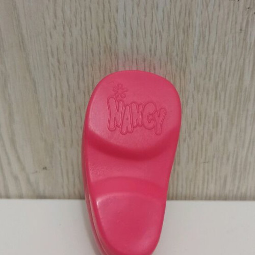 Nancy Doll right pink shoe for large doll used