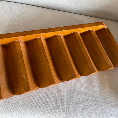 Pottery Barn set of 2 wine and glass shelves used