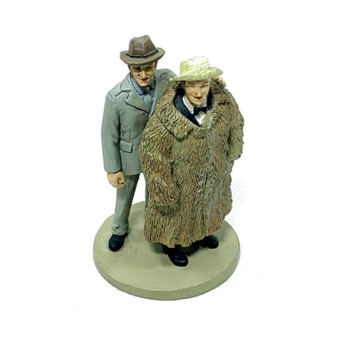 Corgi Forward March Flanagan and Allen metal figure limited edition, like new