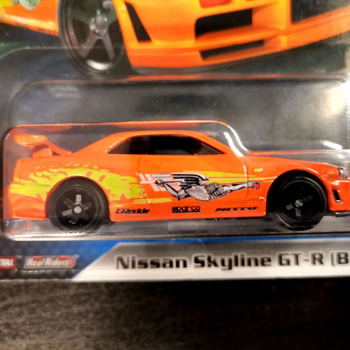 Nissan Skyline GT-R BNR34 Fast and Furious Hot Wheels new, sealed