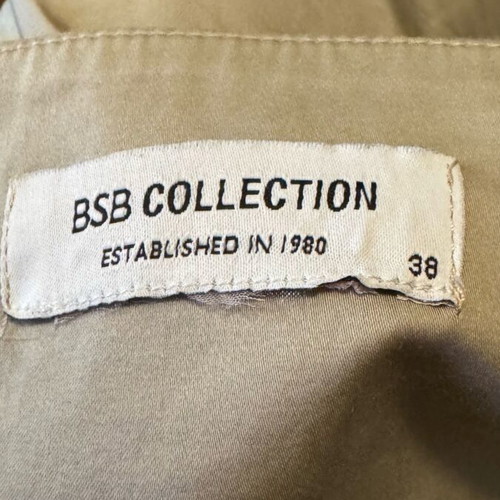 BSB long beige skirt like new, high waist with pockets