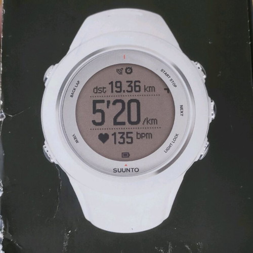 Suunto Ambit3 Sport White HR smartwatch like new