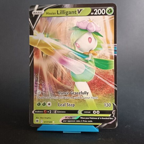 Hisuian Lilligant V 017/189 SWSH10 Astral Radiance Pokemon TCG new