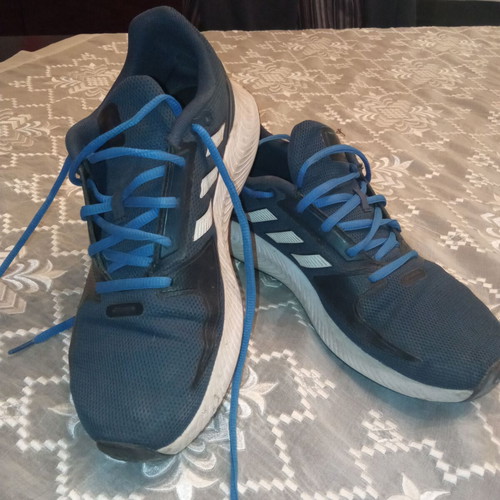 Adidas shoes size 40.5 used, blue