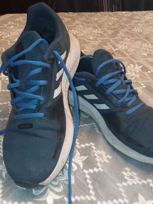 Adidas shoes size 40.5 used, blue