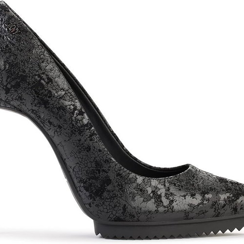 DKNY 12cm Black Leather Pumps New, Size 38
