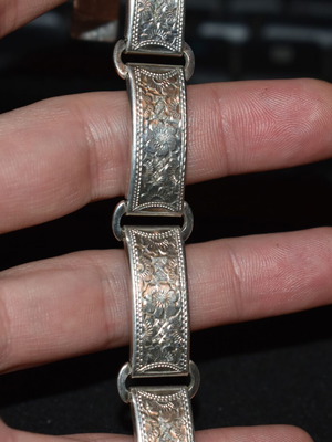 Vintage silver (900) bracelet used