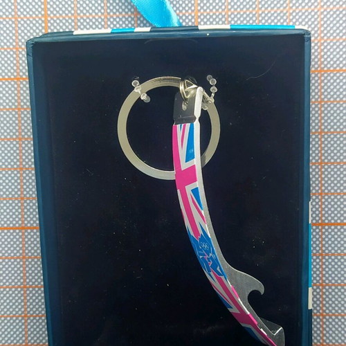 London 2012 Olympic Games bottle opener keychain
