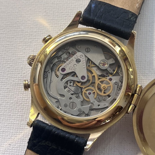 Louis Jacot Poljot Vintage Wristwatch used, 33mm, gold color