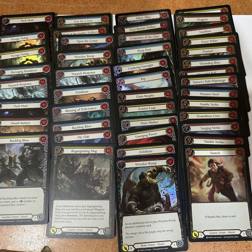 Flesh and Blood TCG original card set new condition