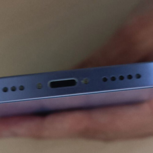 iPhone 12 64GB purple used with case and screen protector