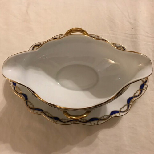 Altrohlau sauce boat used, antique from Czechoslovakia