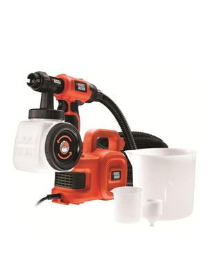 Black & Decker Електрически Пистолет за Боядисване 450W с Контейнер 1.2л като нов
