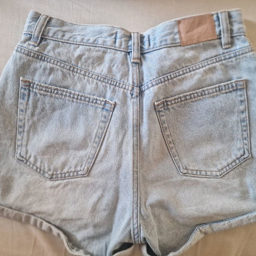 Pull & Bear denim shorts size 36, blue