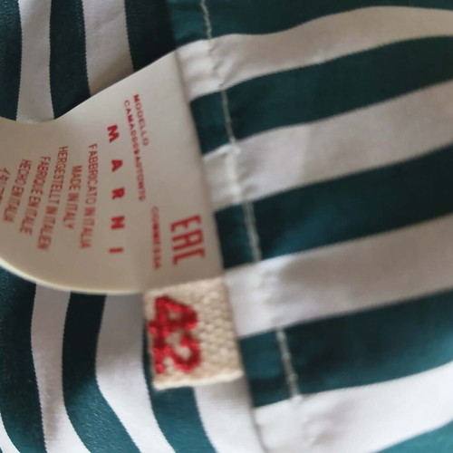 Marni striped women's shirt like new, size 42