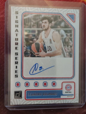 Κάρτα Leandro Bolmaro Donruss Euroleague 2023-24 με αυτόγραφο σαν καινούργια