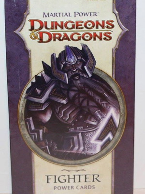 Wizards 2009 Dungeons & Dragons Martial Power Fighter Power Cards new, sealed