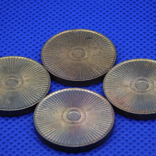 Clean Fun car wash tokens set of 4, Germany 1980-90