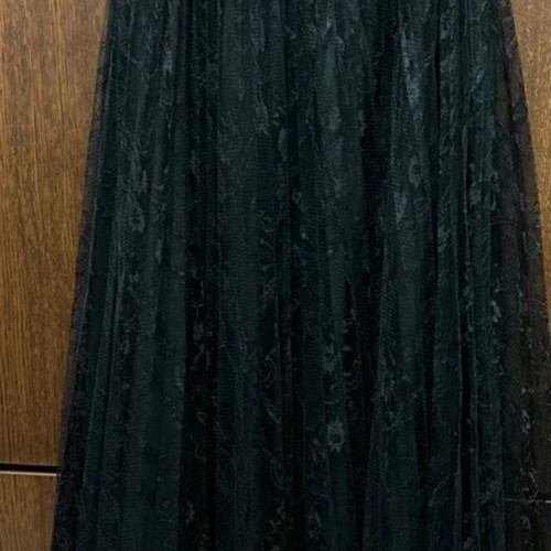 Midi skirt double-sided like new, black