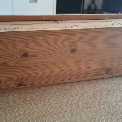 Château Lazaridi wooden wine box
