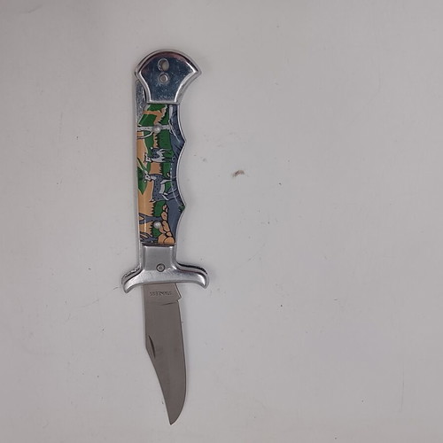 Folding hunting knife new