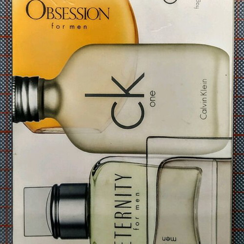 Calvin Klein Deluxe 5-Piece Travel Mini Perfume Set in 1 Box new
